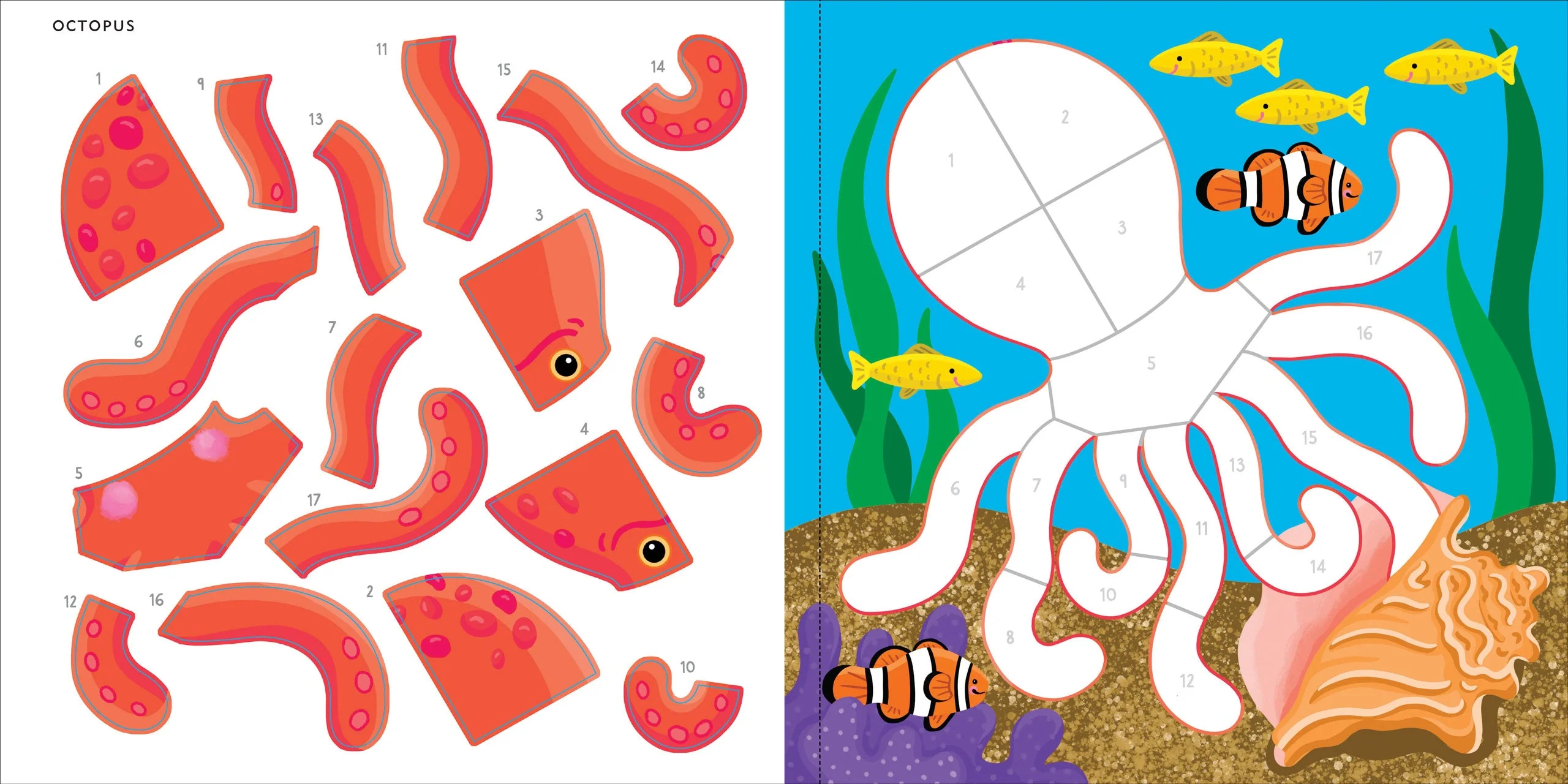 My First Color-By-Sticker Book -- Under the Sea - Image 5
