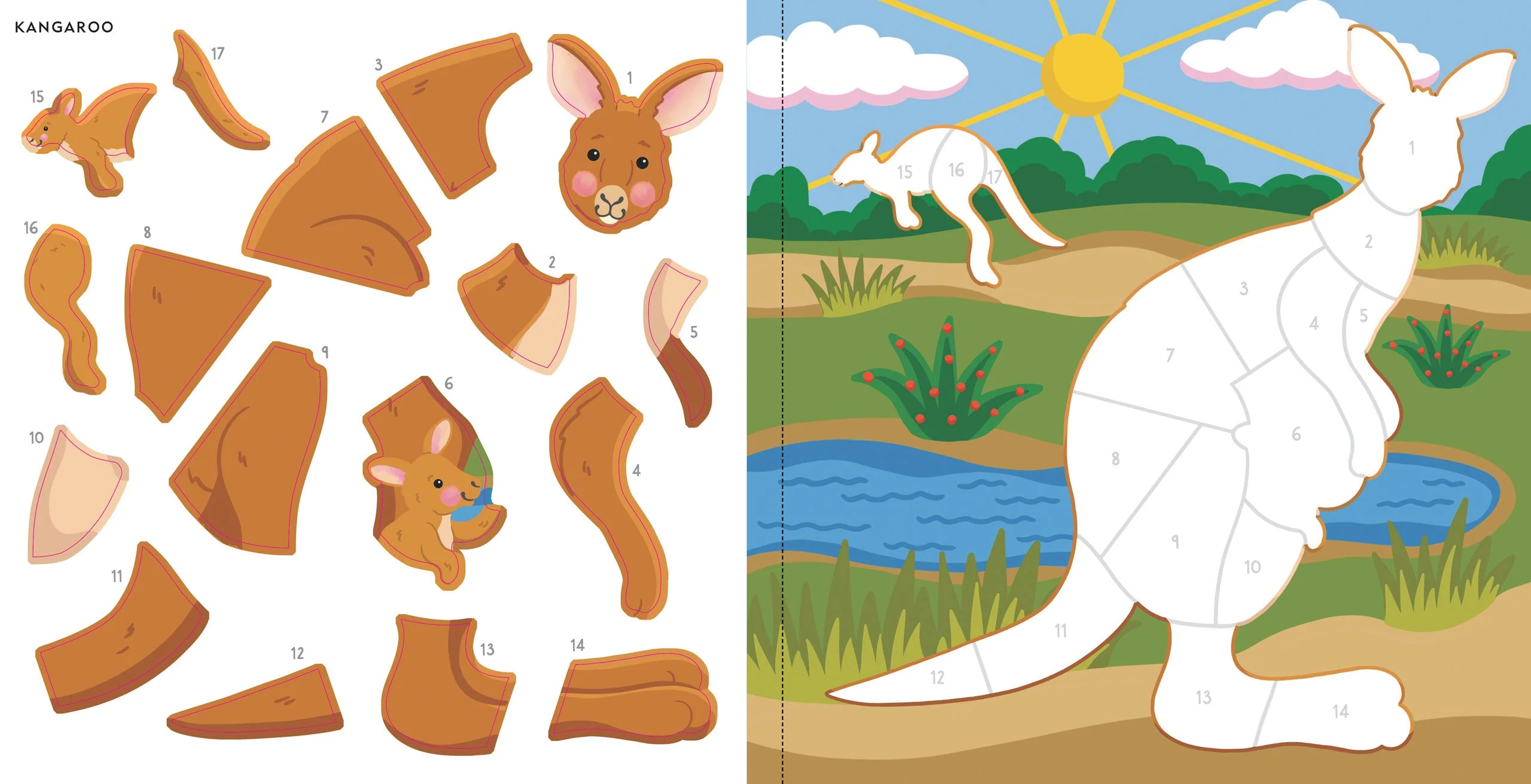 My First Color-by-Sticker Book -- Furry Friends - Image 4