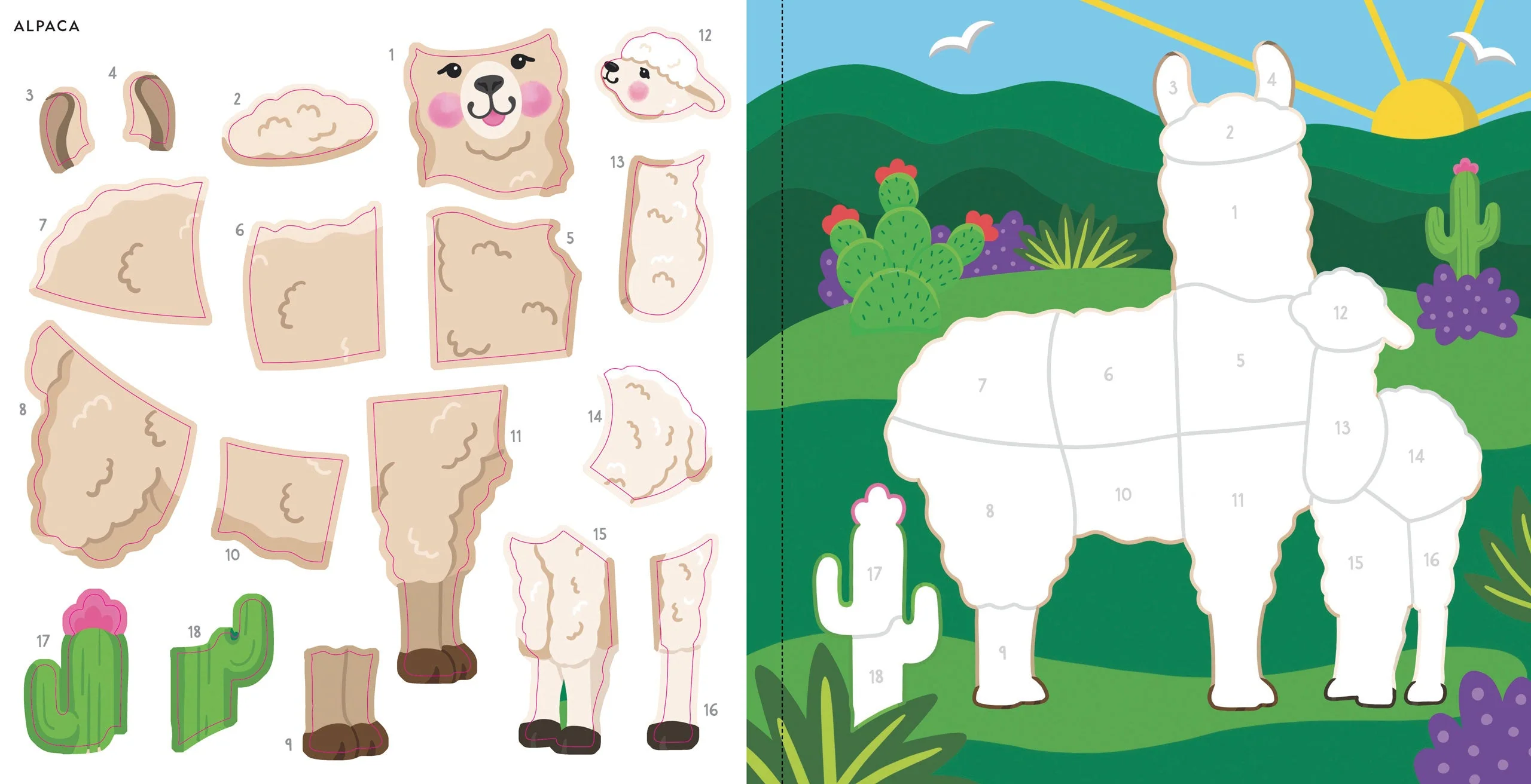 My First Color-by-Sticker Book -- Furry Friends - Image 5