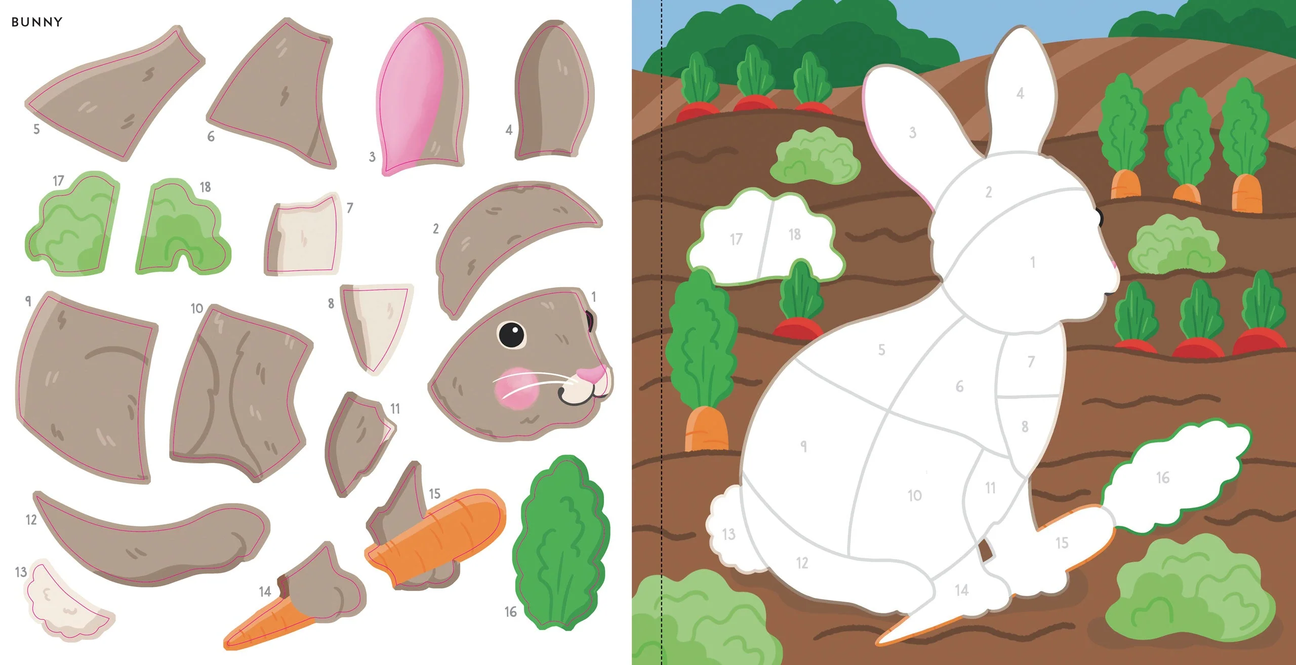 My First Color-by-Sticker Book -- Furry Friends - Image 6