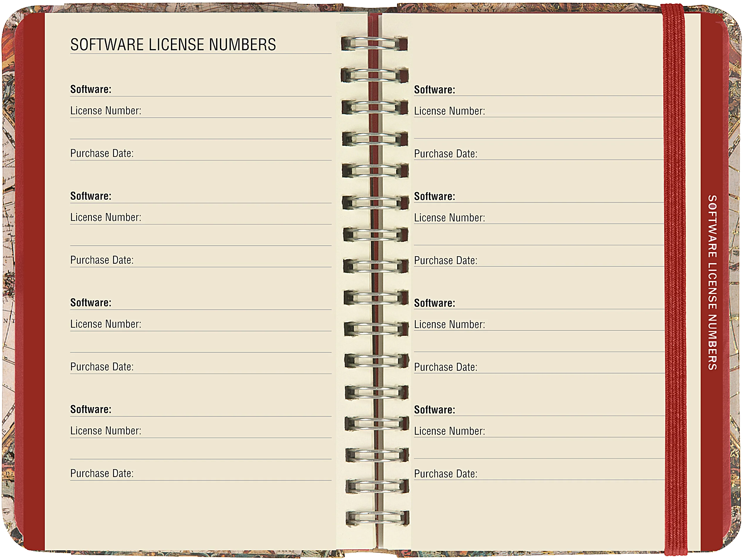 Old World Internet Address & Password Logbook - Image 4