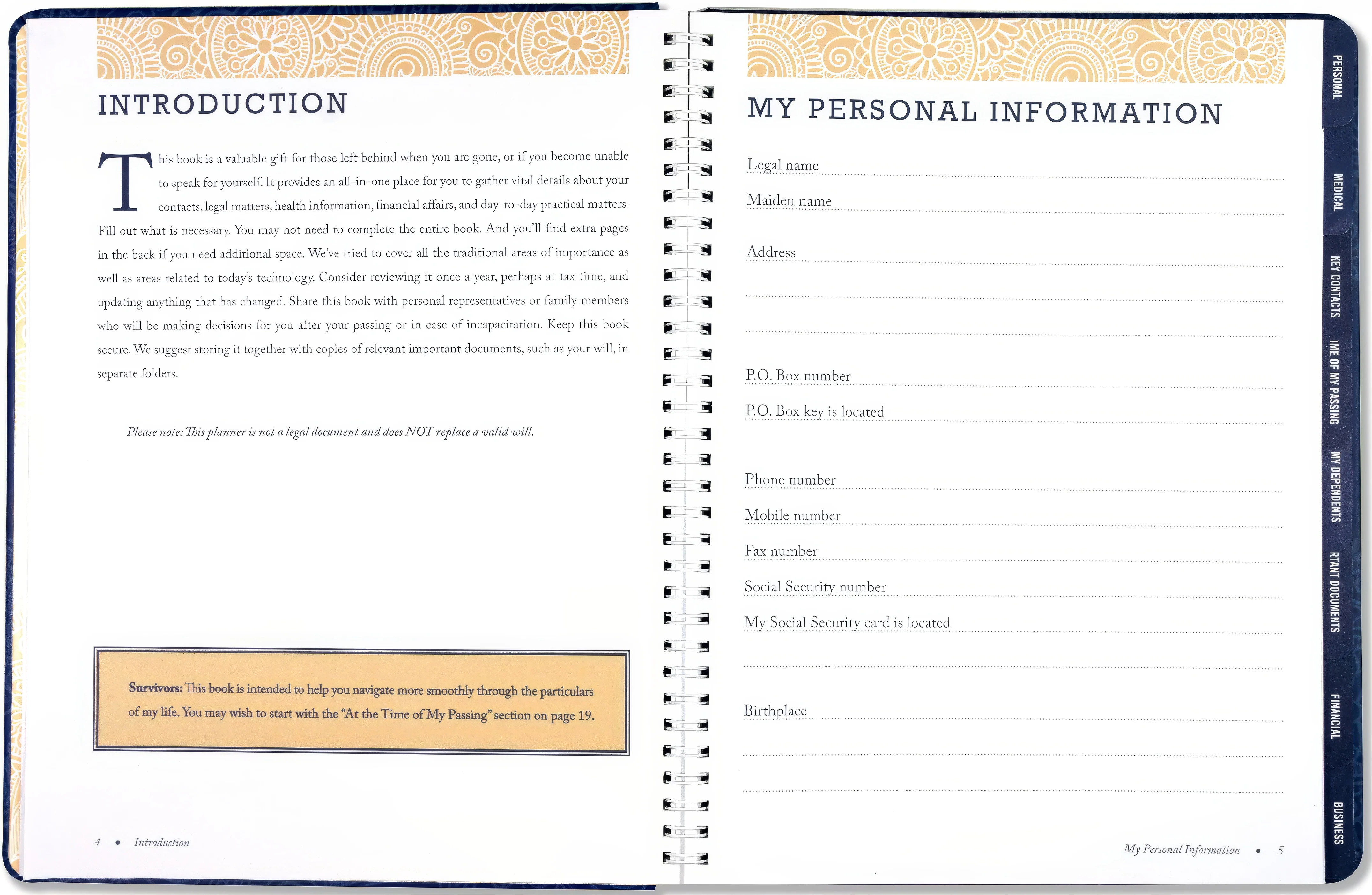 Peace of Mind Planner - Image 3