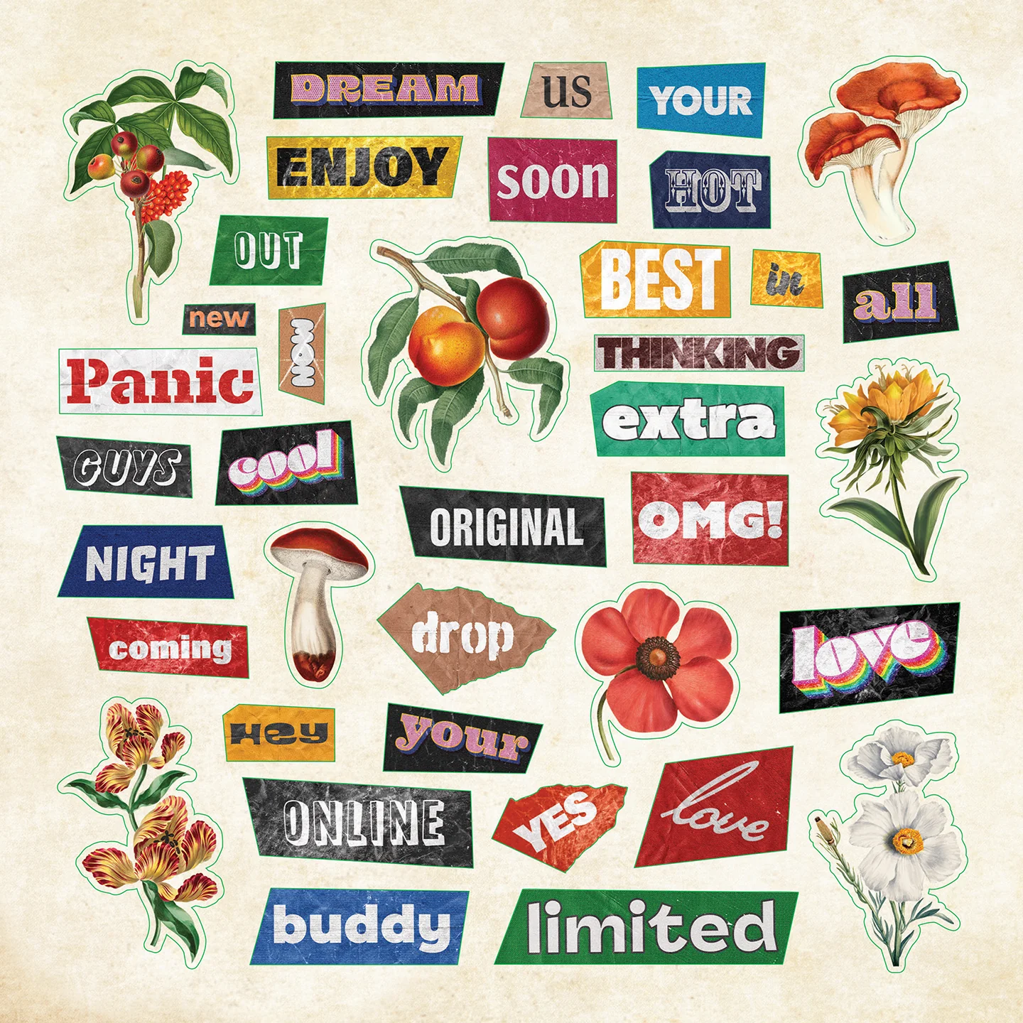 Ransom Notes Sticker Book - Image 9