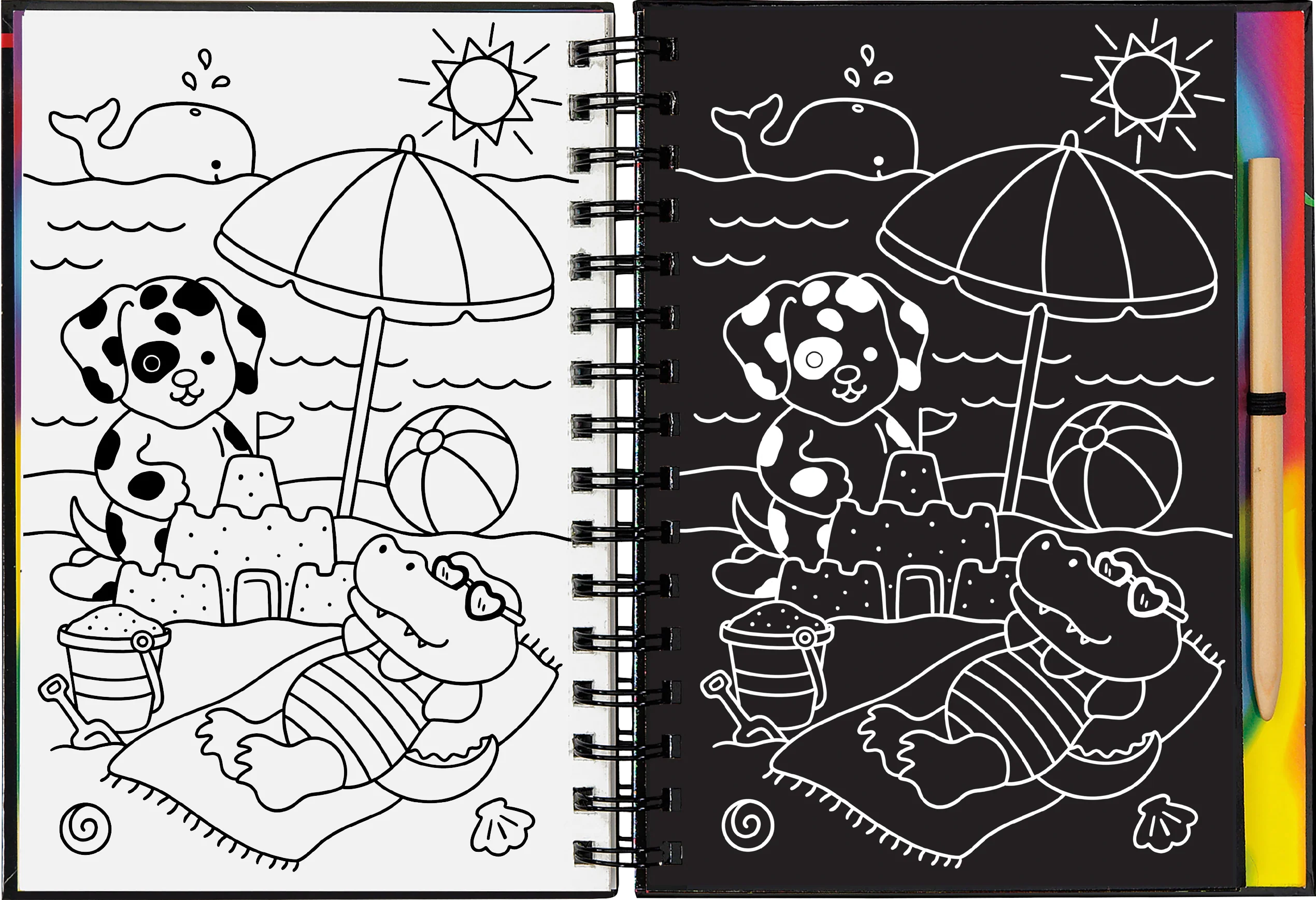 Scratch & Sketch Cozy Animals - Image 6