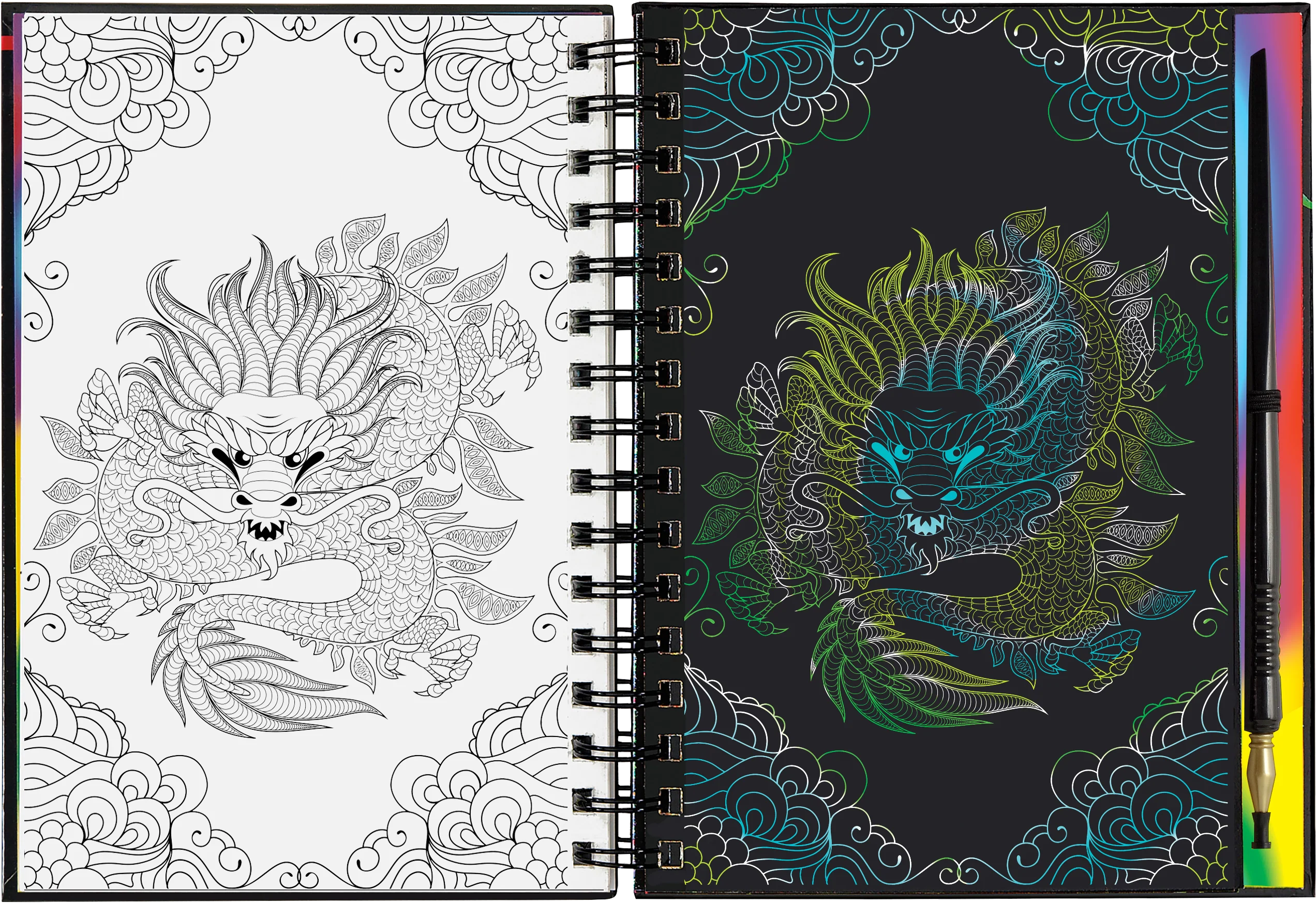 Extreme! Scratch & Sketch Dragons - Image 5