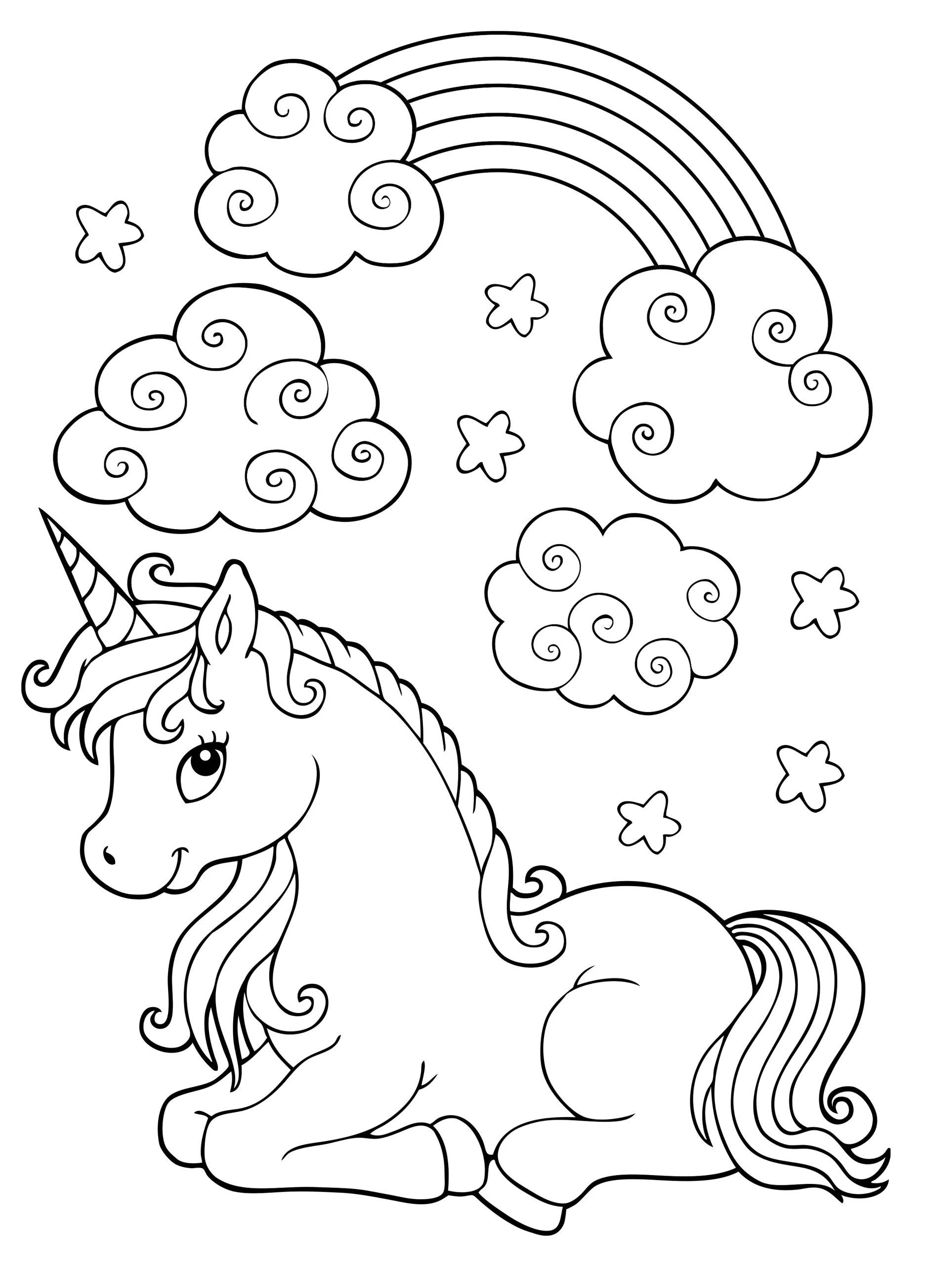 Unicorns Coloring Book! - Image 5