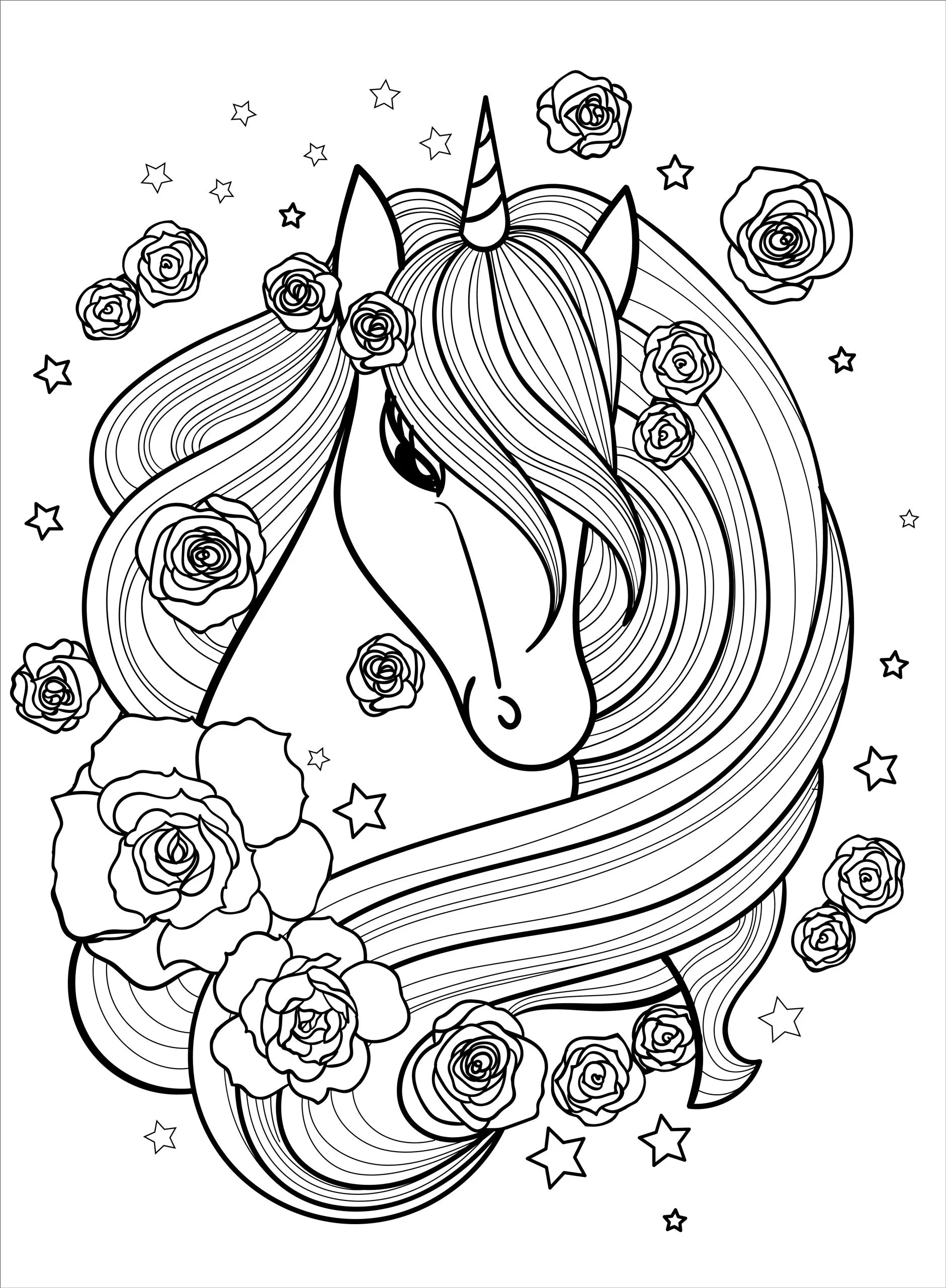 Unicorns Coloring Book! - Image 6