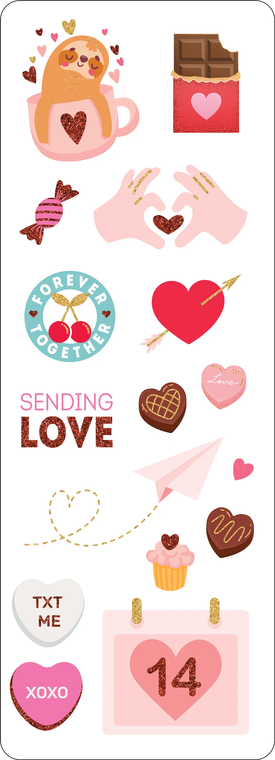 Valentines Sticker Set - Image 4