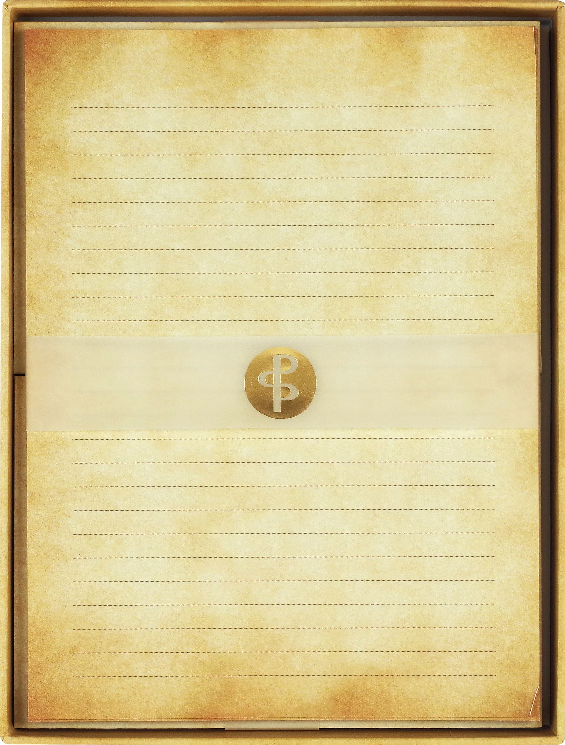 Vintage Parchment Lined Stationery - Image 4