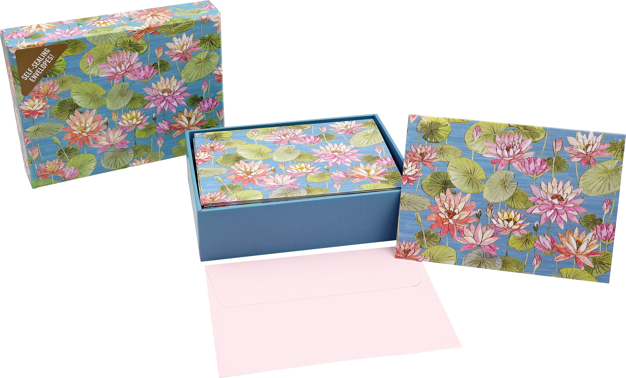 Water Lilies Note Cards - Image 3