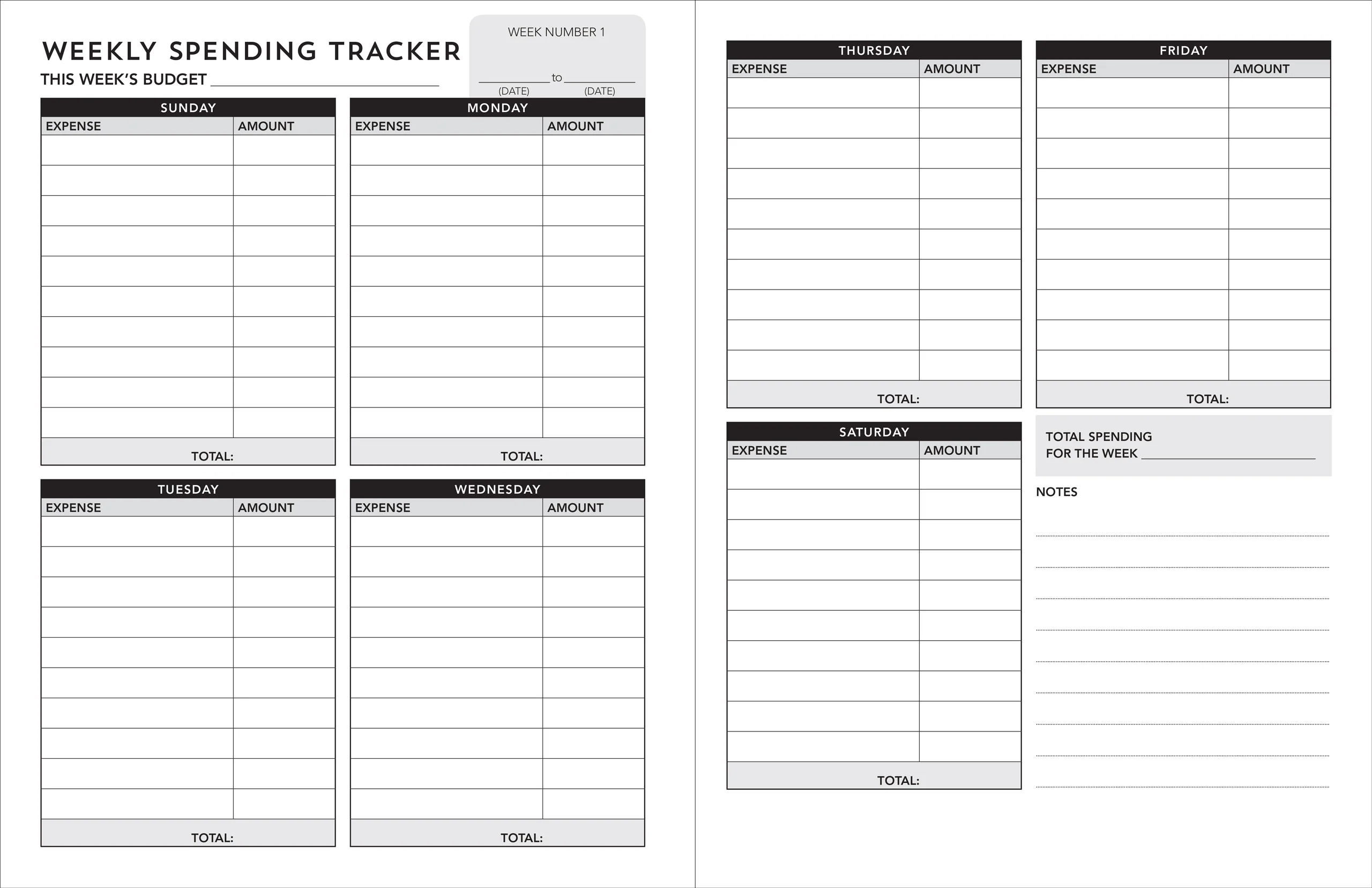 Weekly Budget Planner - Image 4